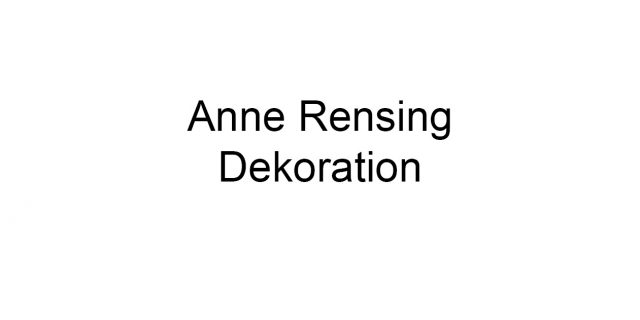 Anne Rensing Dekoration