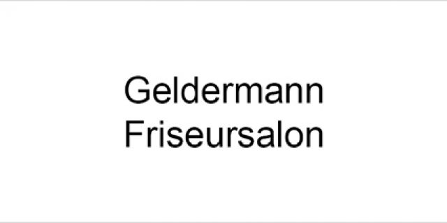 Geldermann Friseursalon